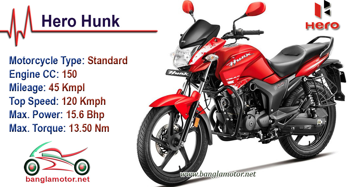 Hunk Bike New Model 2020 Price
